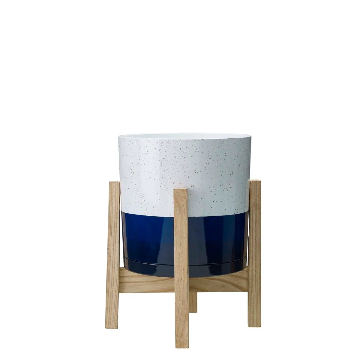 Southern Patio Henrietta Indoor Planter With Wood Stand