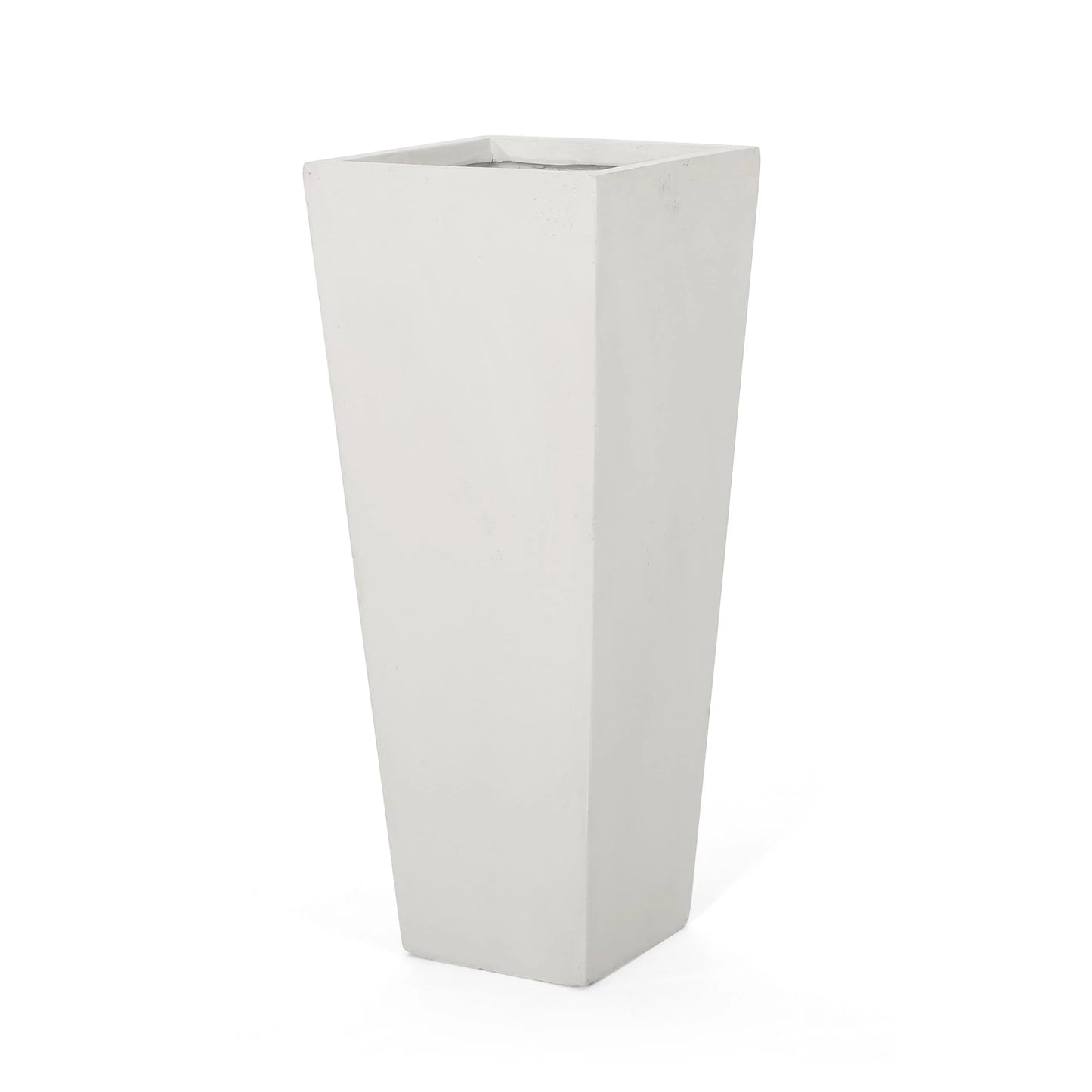 Ella Outdoor Modern Cast Stone Planter by Christopher Knight Home