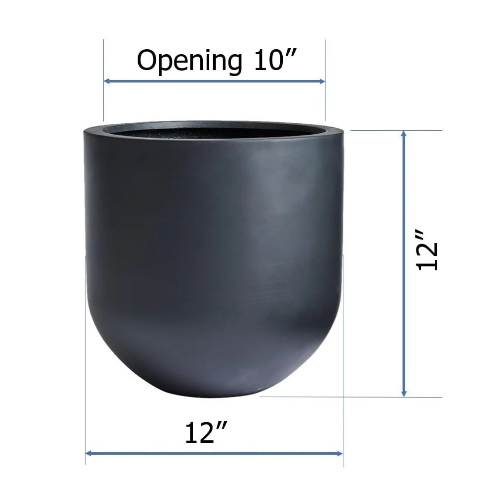 DreamPatio Santa Rosa Fiberstone Planter for Indoor/Outdoor