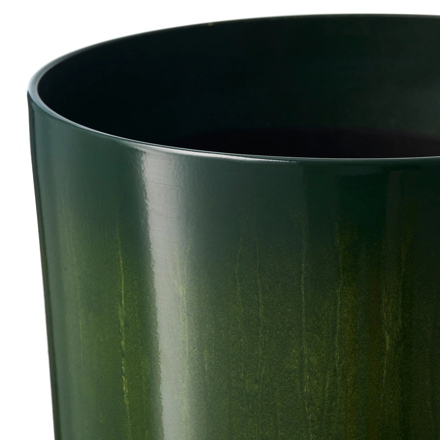 Glitzhome 23.5"H Set of 2 Oversized Gradient Blue/Green Tall Plastic Planter