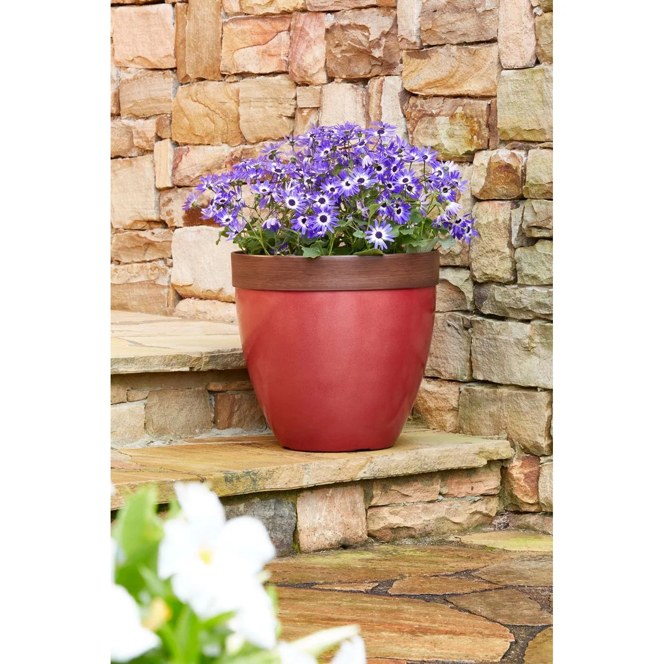 Southern Patio Hornsby Resin Planter