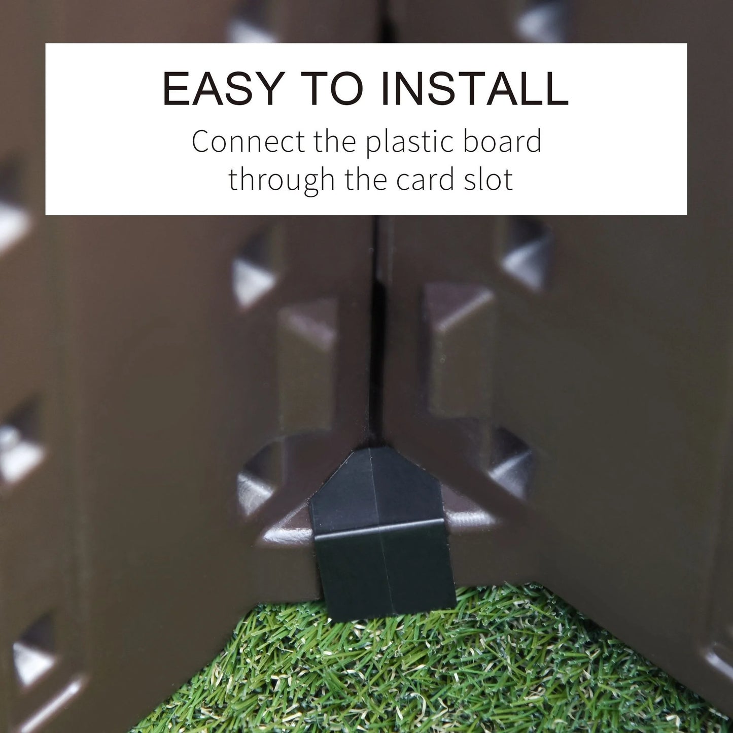 Outsunny 4' x 2' x 1' Raise Garden Bed, Planter Box for Flowers, Herbs Outdoor Backyard with Easy Assembly