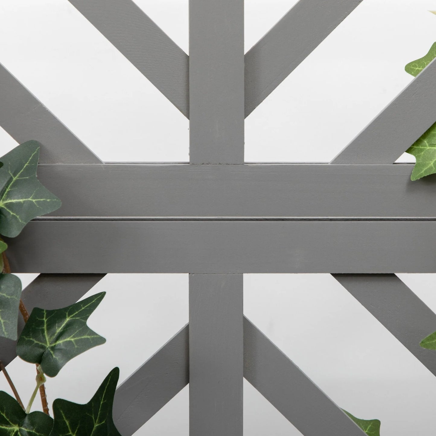 Outsunny 2 Tier Raised Garden Bed with Trellis, Wooden Elevated Planter Box with Legs and Metal Corners