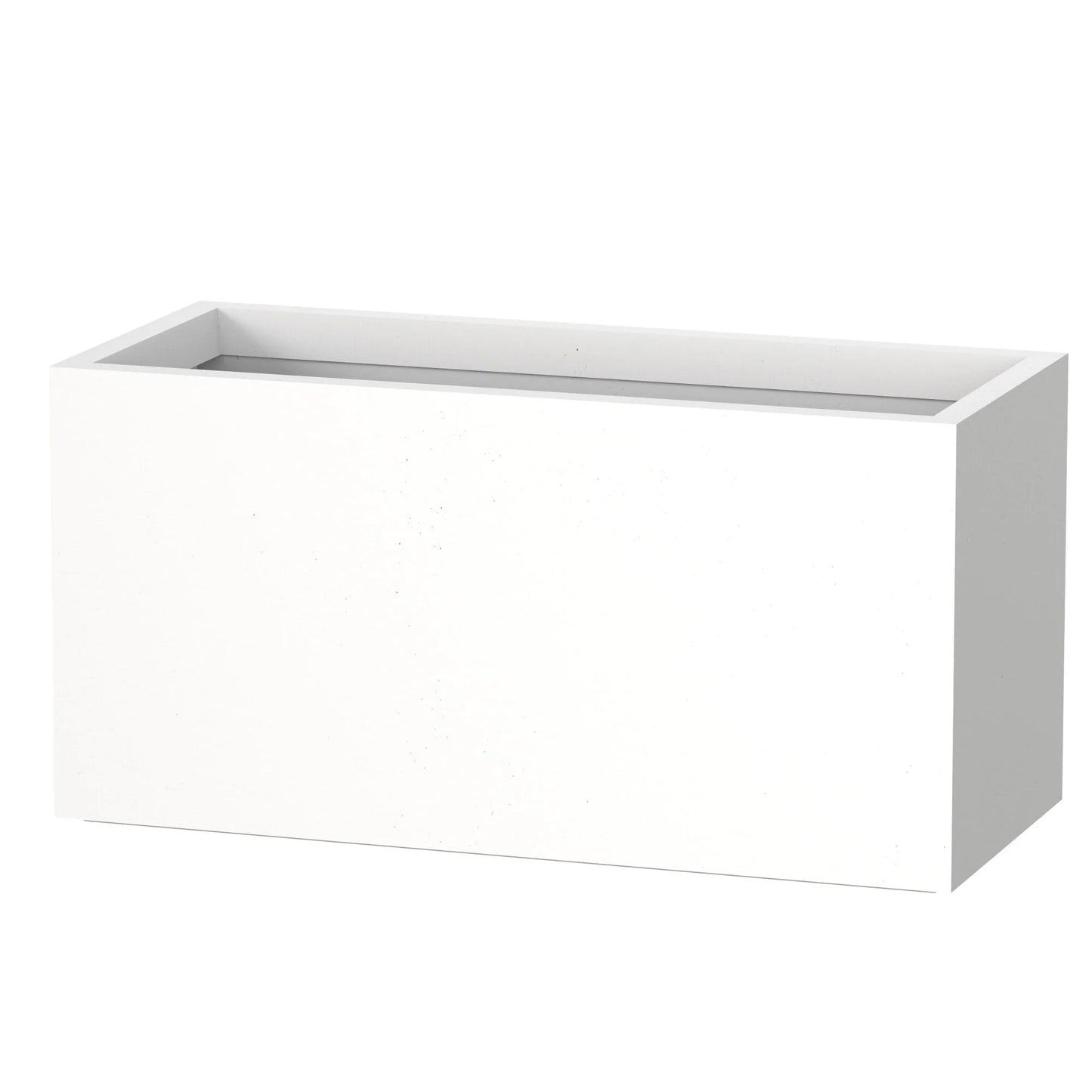 Tall Concrete Rectangle Plant Boxes / Large Indoor and Outdoor Flower Planters