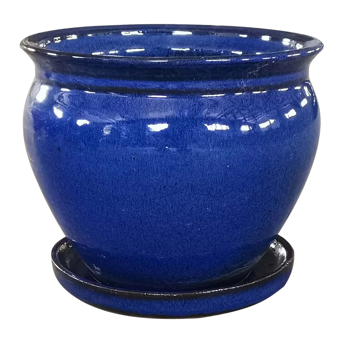 Southern Patio Ceramic Wisteria Planter (Single or Set of 2)