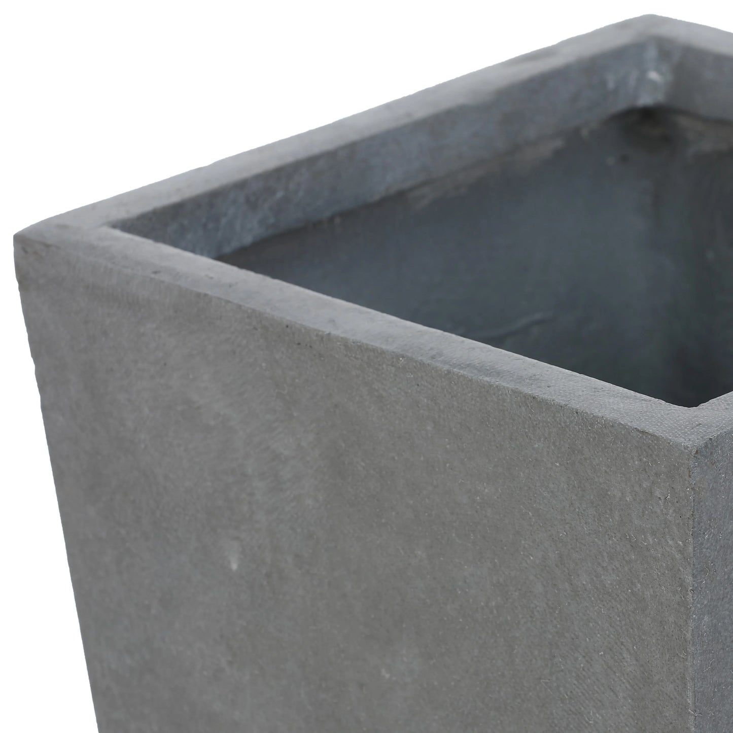 Tall Tapered Square Indoor & Outdoor MgO Planter