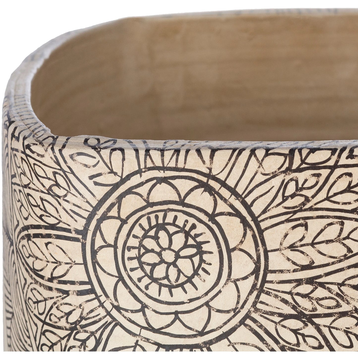 Artistic Weavers Gene Terracotta Mandala Indoor Planter