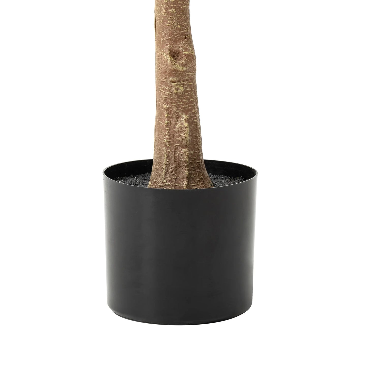 Glitzhome 3.5ft/5ft.Potted Real Touch Fiddle Leaf Fig Faux Tree