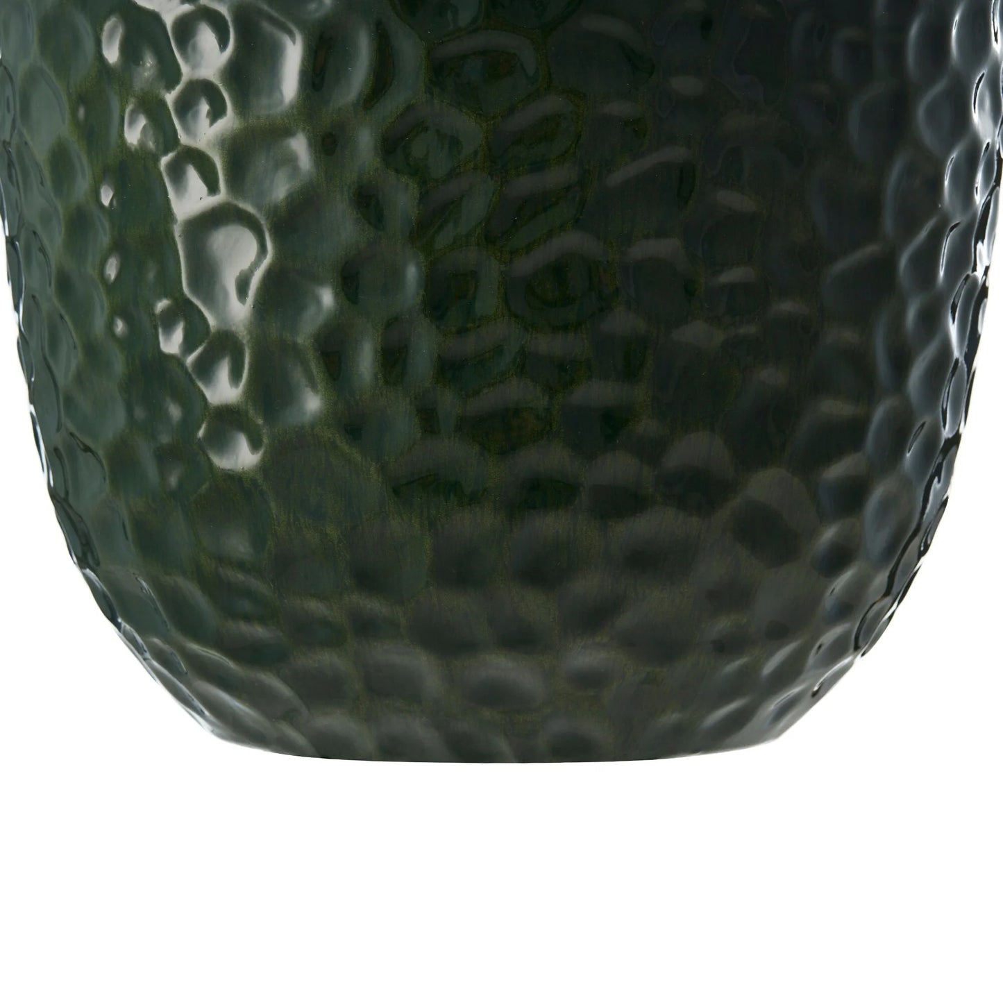 Glitzhome Honeycomb Textured Blue Green Faux Ceramic Pot Plastic Planter(Set of 2 / Set of 3)