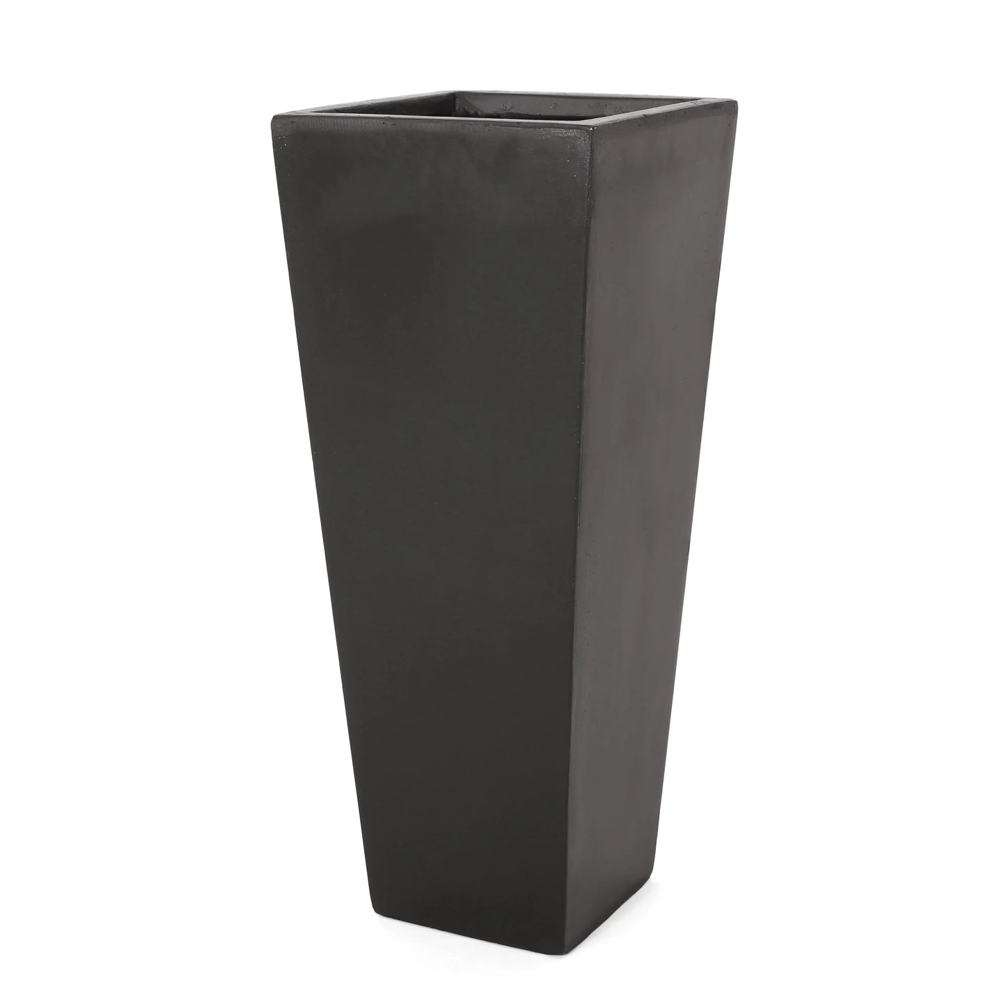 Ella Outdoor Modern Cast Stone Planter by Christopher Knight Home
