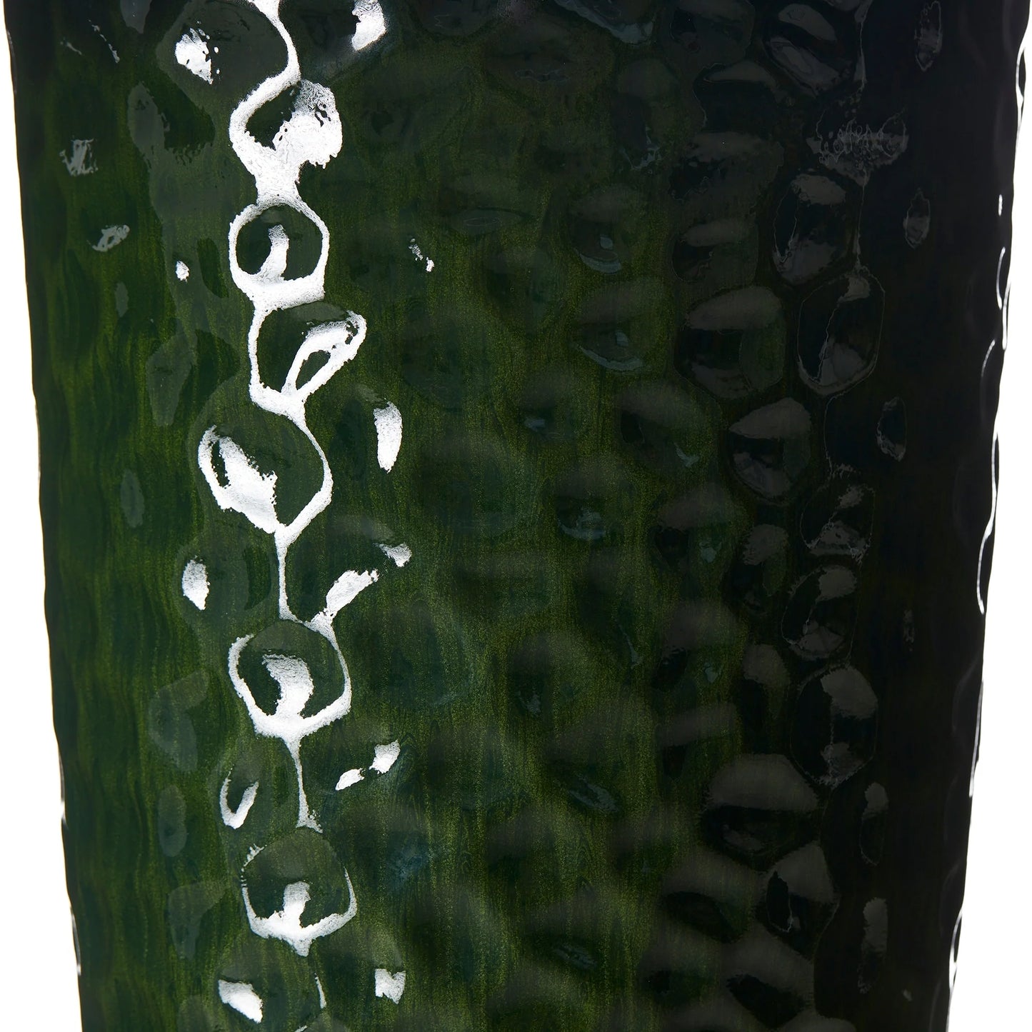 Glitzhome 23.75"H Set of 2 Oversized Eco-Friendly PP and Stone Honeycomb Textured Blue/Green/Red Tall Plastic Planter