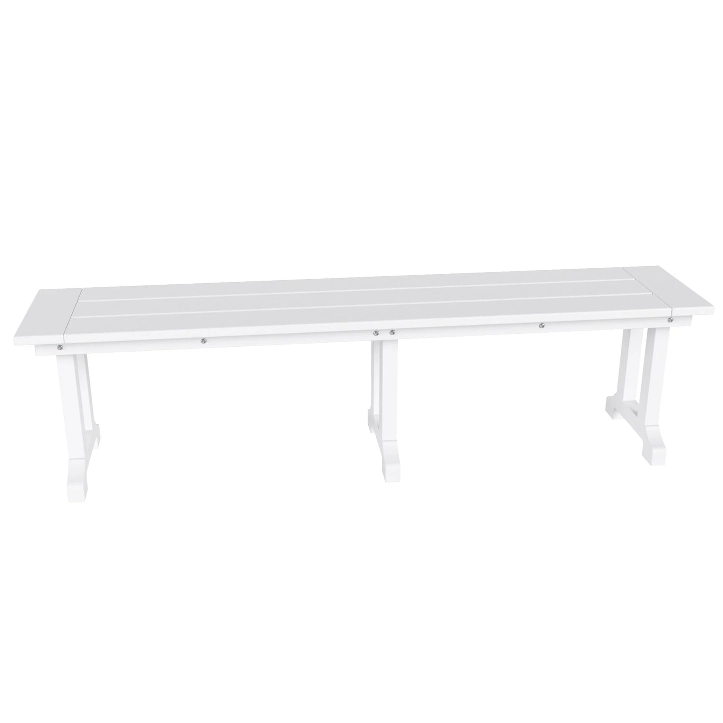 Polytrends Laguna Hdpe All Weather Outdoor Patio 65" Bench