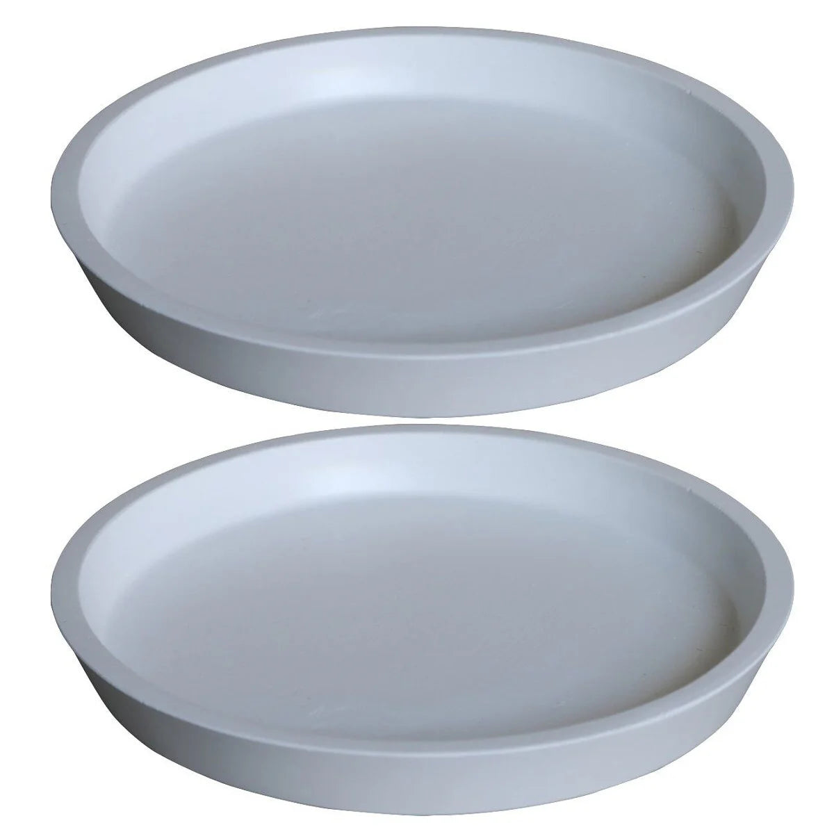 DreamPatio Fiberstone Round Saucer (Pair of 2)