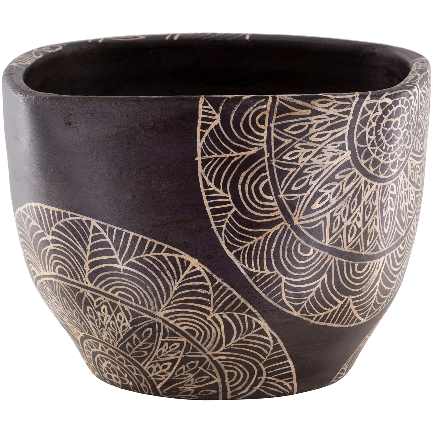 Artistic Weavers Gene Terracotta Mandala Indoor Planter