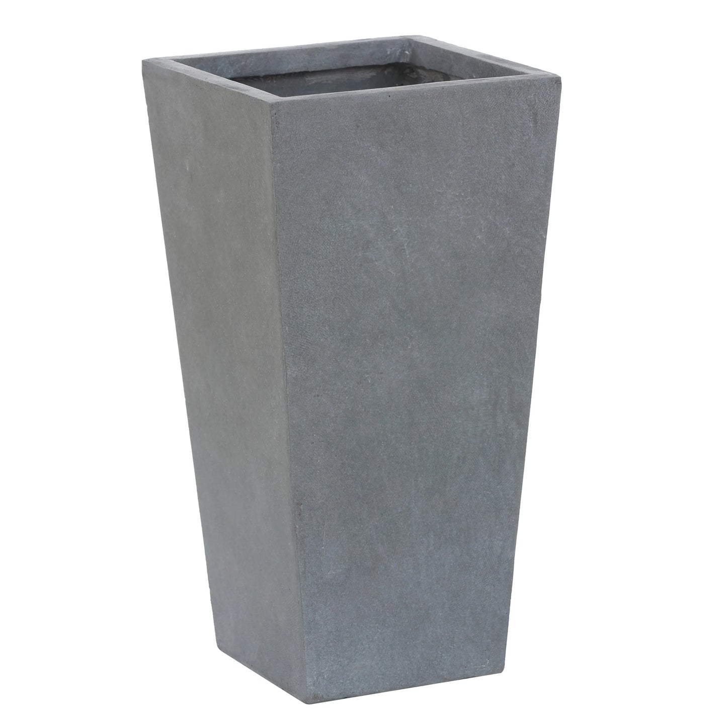 Tall Tapered Square Indoor & Outdoor MgO Planter