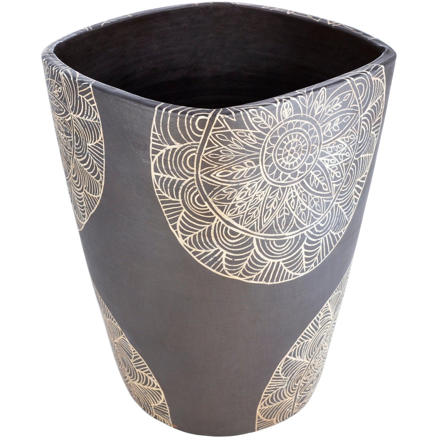 Artistic Weavers Gene Terracotta Mandala Indoor Planter