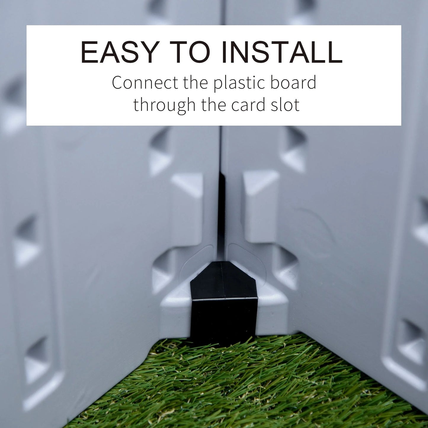 Outsunny 4' x 2' x 1' Raise Garden Bed, Planter Box for Flowers, Herbs Outdoor Backyard with Easy Assembly