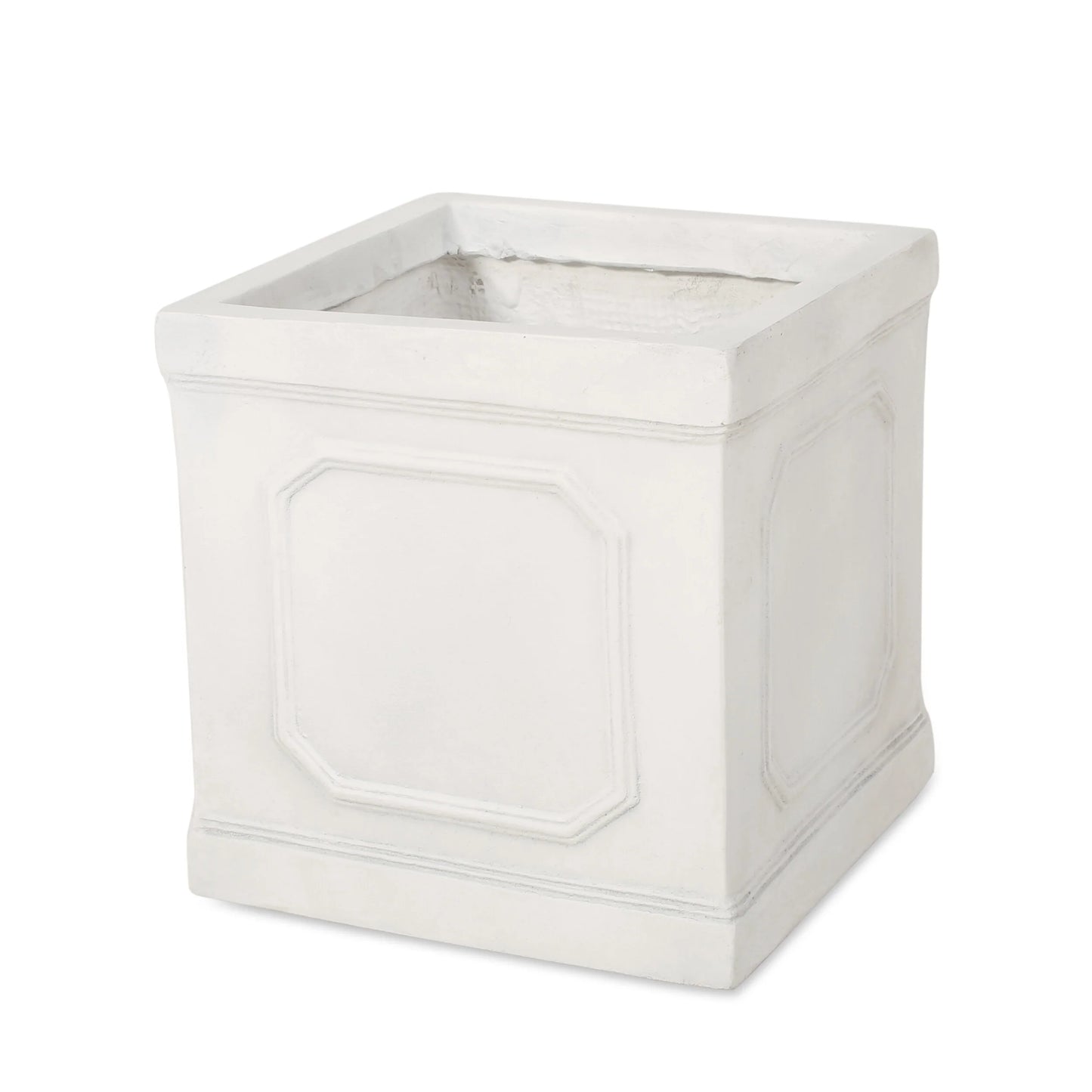 Burgos Outdoor Cast Stone Outdoor Planter by Christopher Knight Home