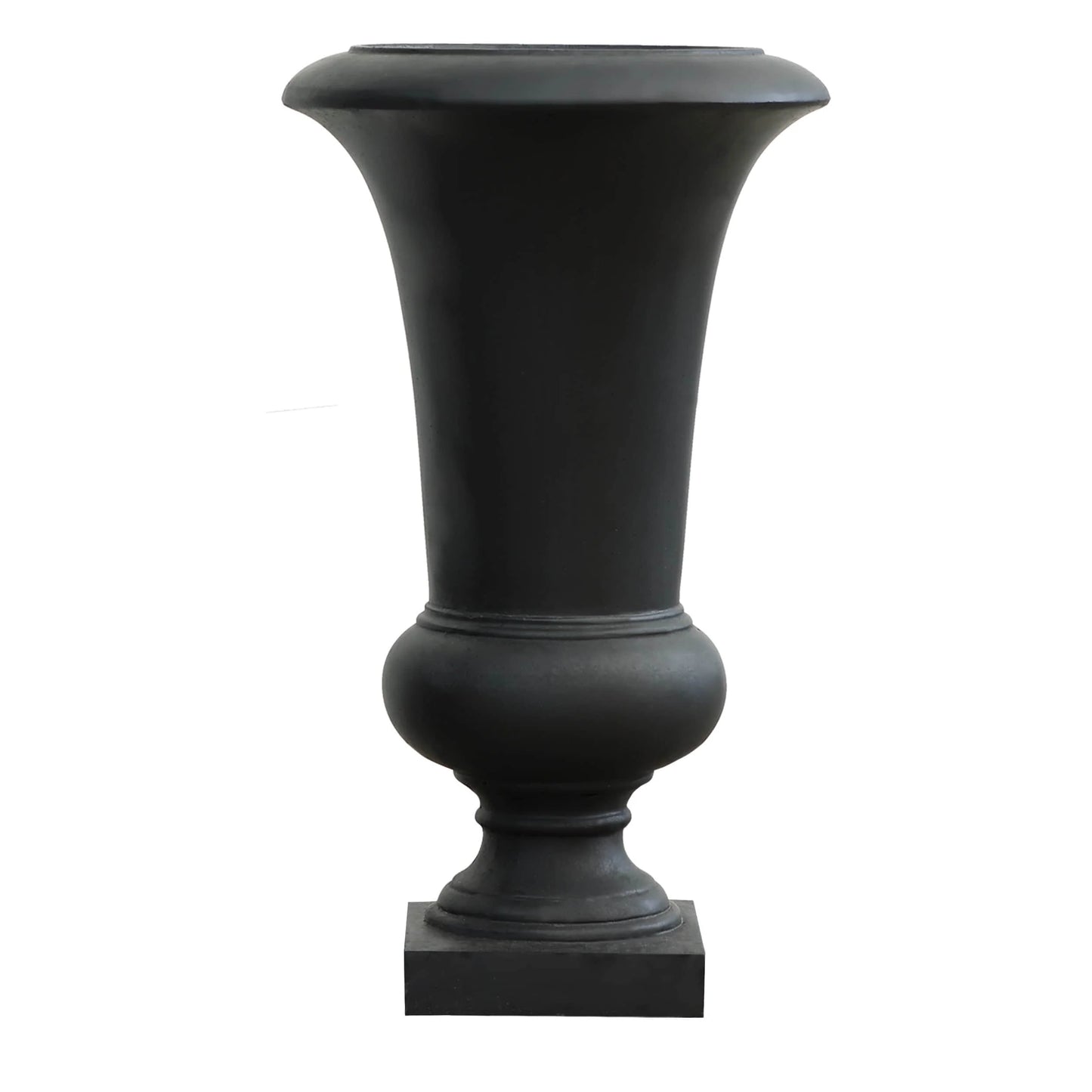 22.75" H Handmade Fiber Stone Tall Urn Planter Pot