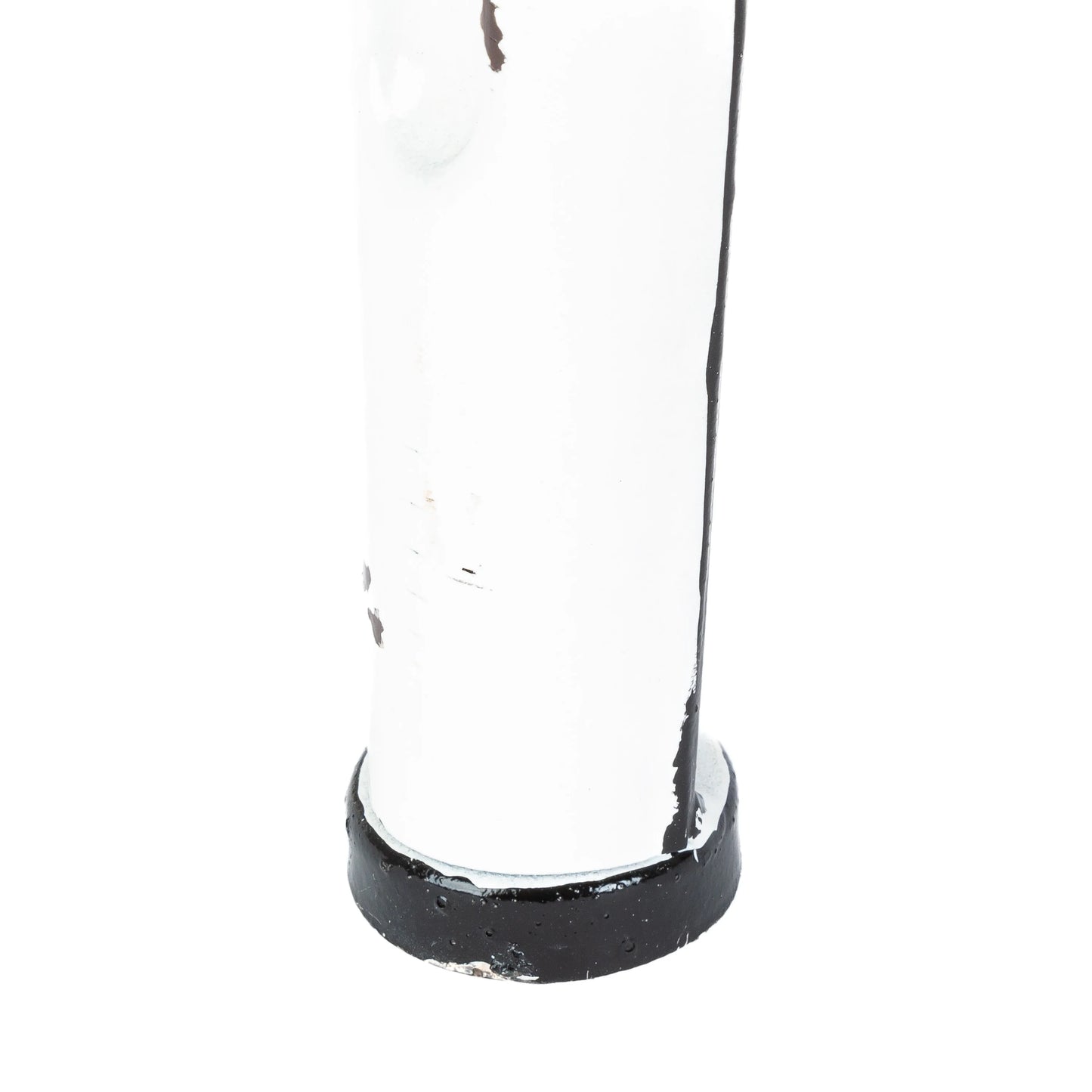 22.8 in. Antique Farmhouse White Metal Planter