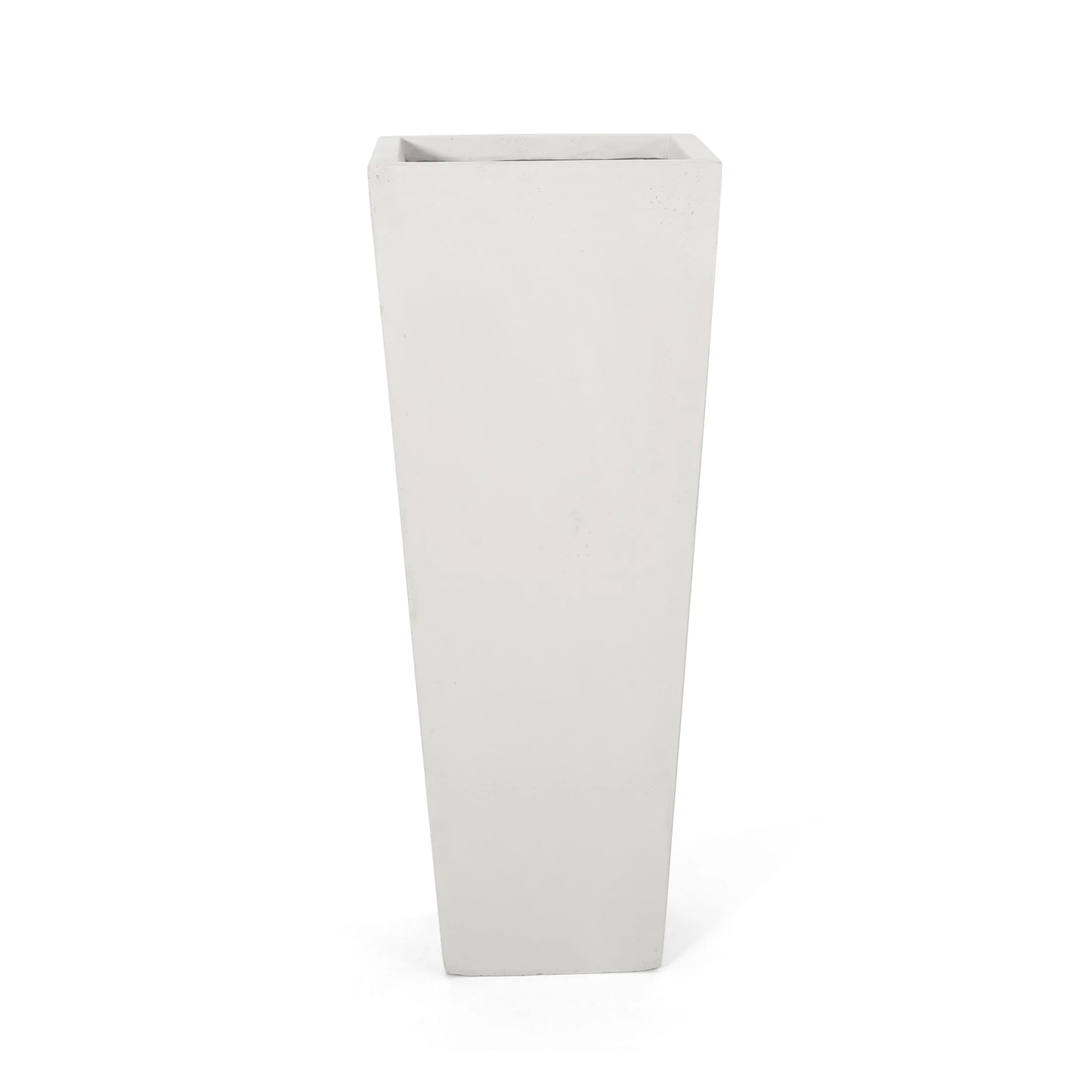 Ella Outdoor Modern Cast Stone Planter by Christopher Knight Home