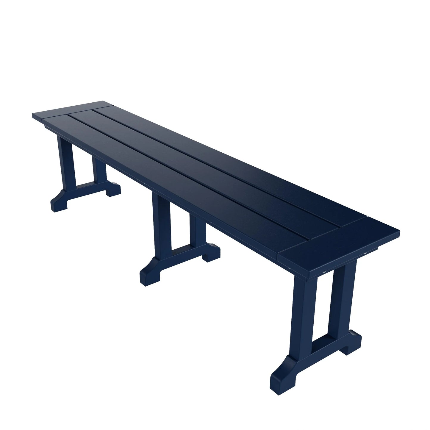 Polytrends Laguna Hdpe All Weather Outdoor Patio 65" Bench